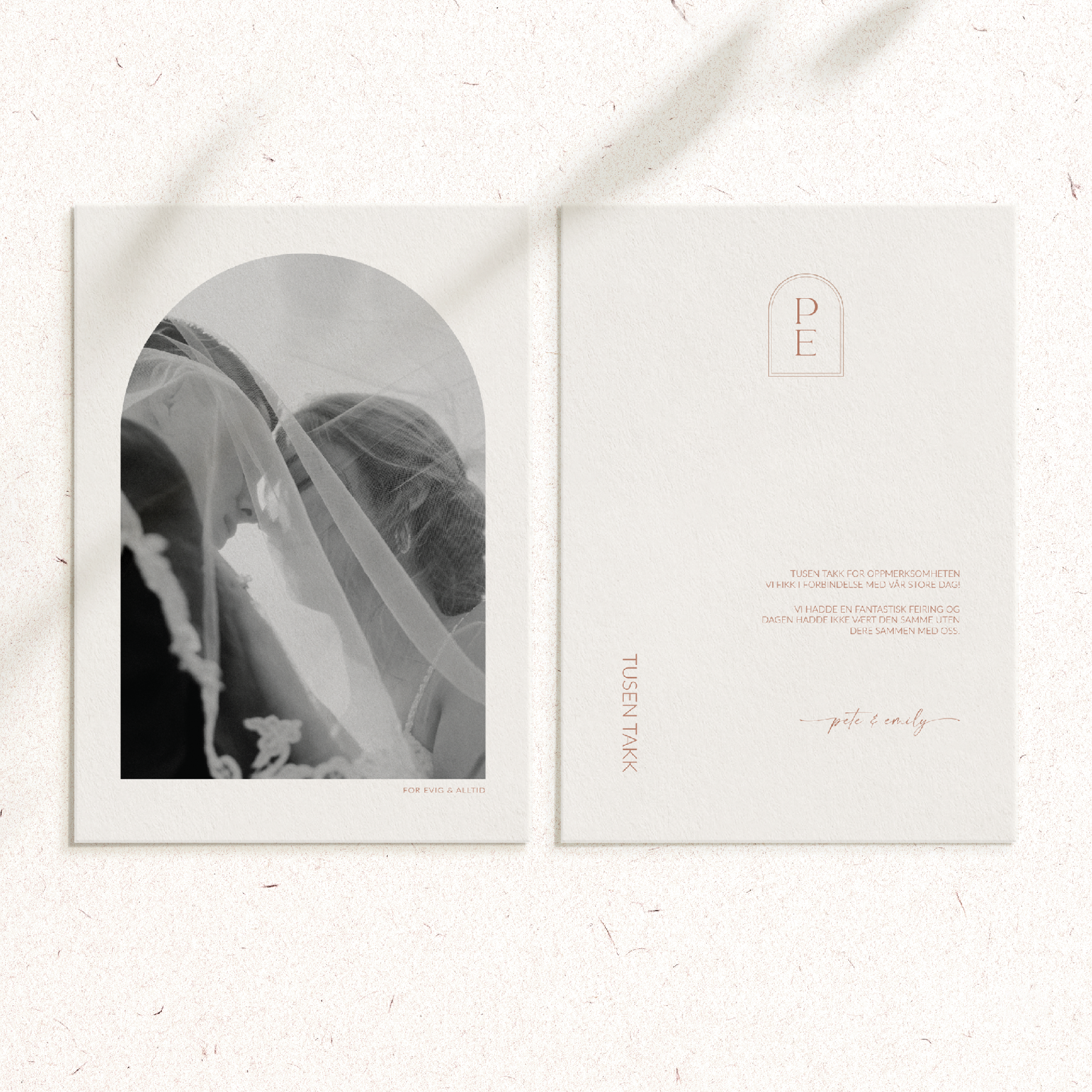 Takkekort - Clementine