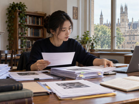 英國Global Talent研究背景如何整理證據的情境配圖