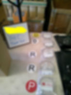 Staged boxes of OPW 11BP-8400 fueling nozzles and tank top accessories for industrial distribution.