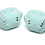 ภาพขนาดย่อ: Aqua Mint Suede Roller Skate Toe Caps