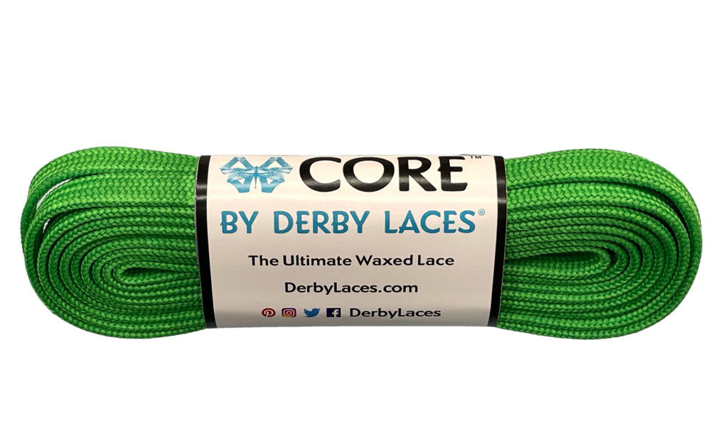 Green – 96 inch (244 cm) CORE Shoelace by Derby Laces