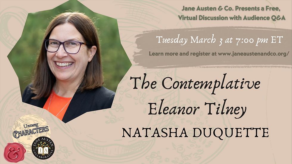 The Contemplative Eleanor Tilney | Natasha Duquette