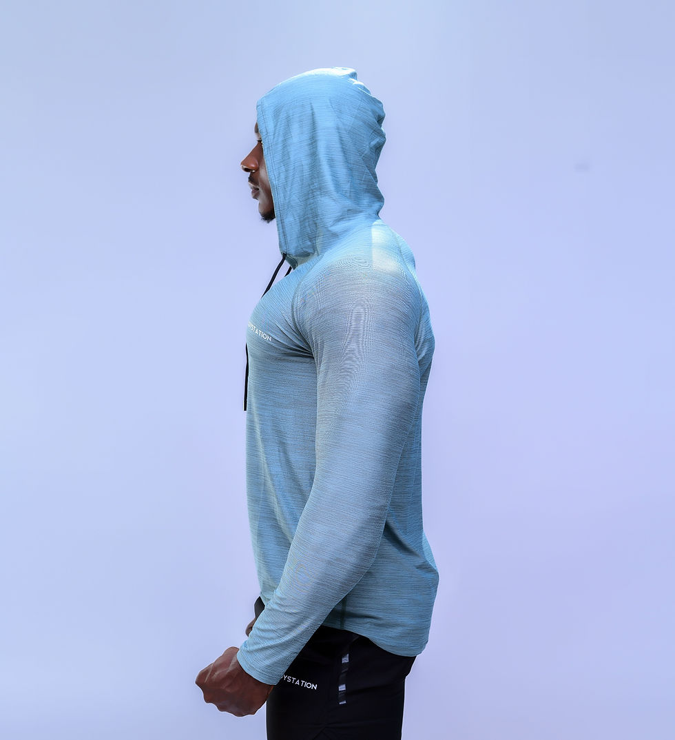 Thumbnail: Men's Long Sleeve Fitness Hoodie