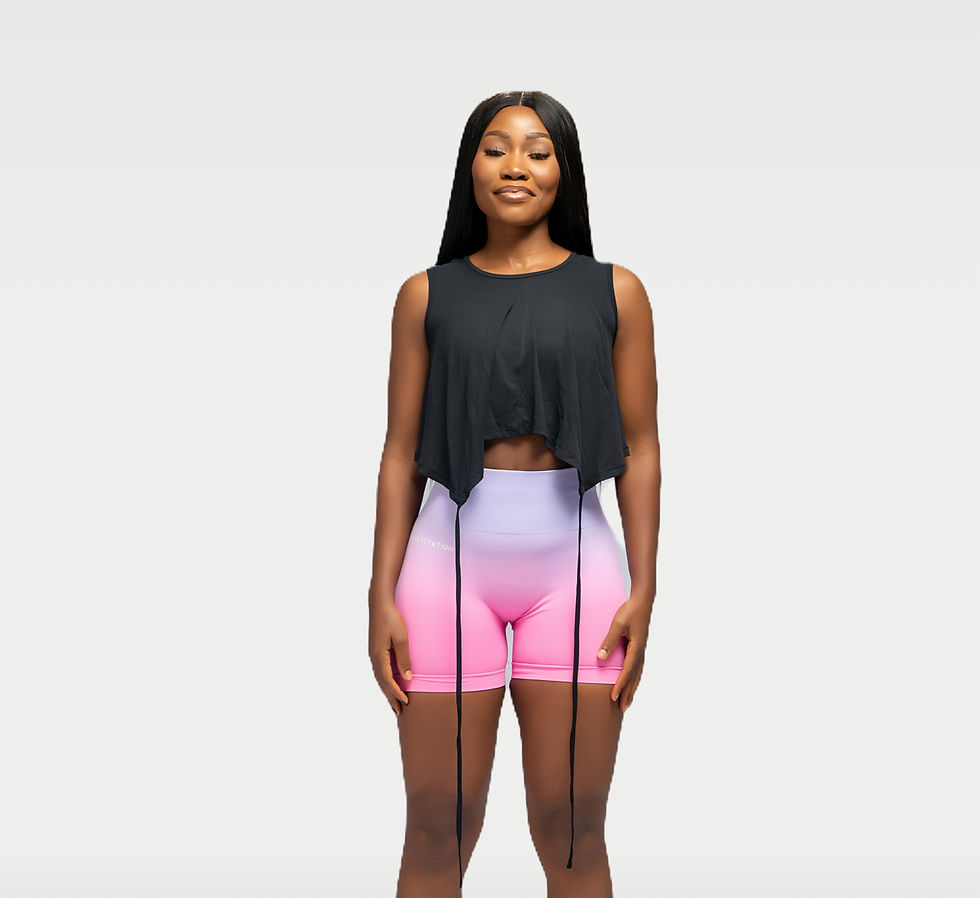 Women's Cropped Training Top