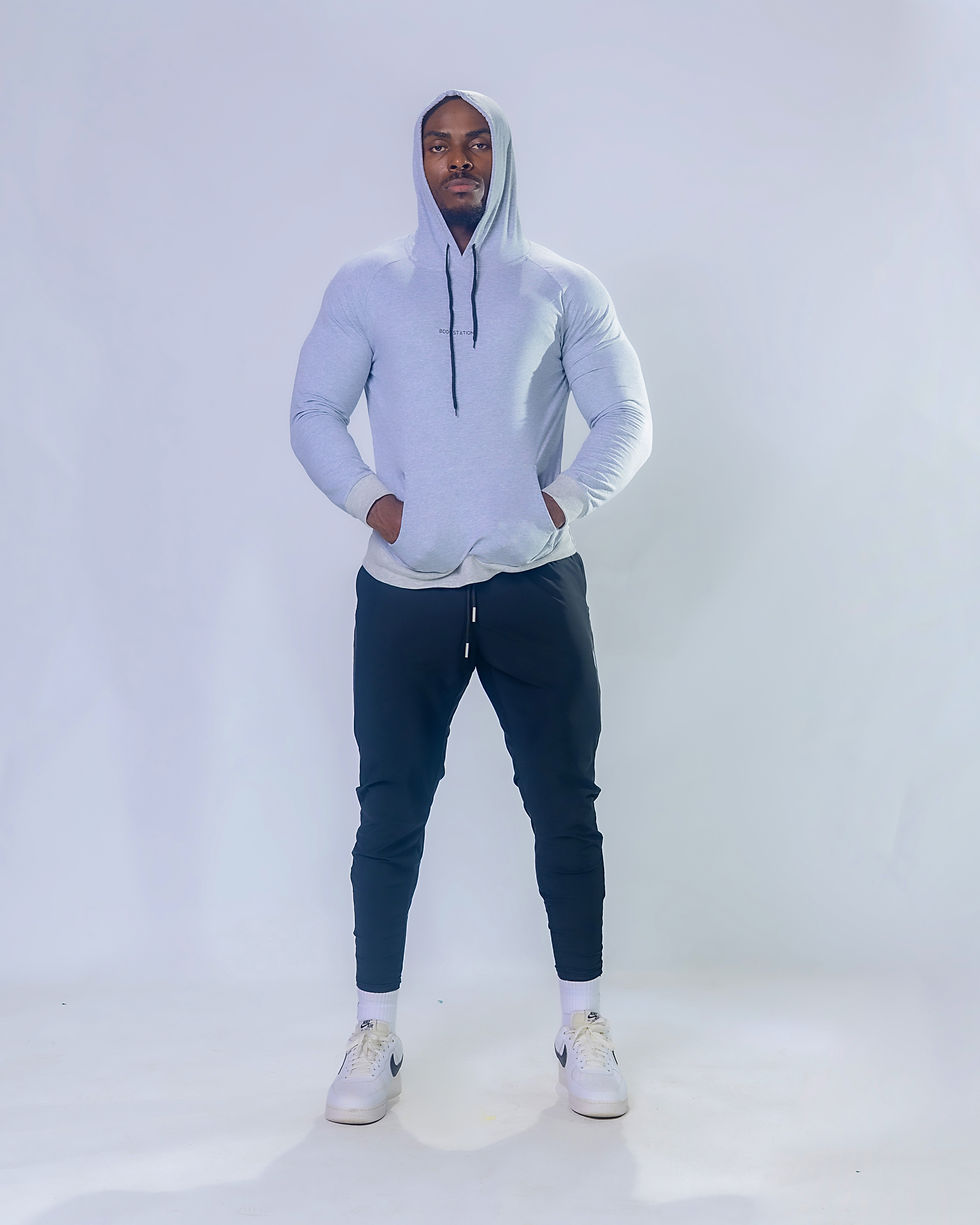 Thumbnail: Men's Long Sleeve Cotton Hoodie