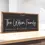 Thumbnail: Personalized Family Established Framed Wall Sign, Customizable Wood Sign Square