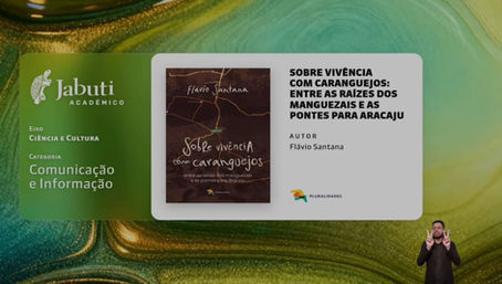 Livro de Flávio Santana chega à final do Prêmio Jabuti Acadêmico
