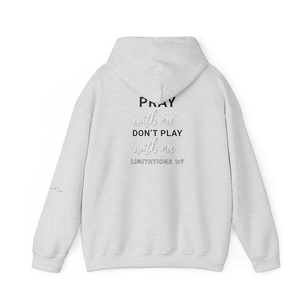 Thumbnail: "Pray with Me Don't Play with Me" Essential - Hoodie