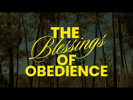 SUBJECT: “FROM FORMER RAIN TO LATTER RAIN:PENTECOST AND OBEDIENCE.”