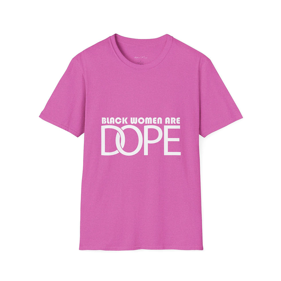 Thumbnail: Black Women are Dope T-Shirt — Classic Softstyle Crewneck