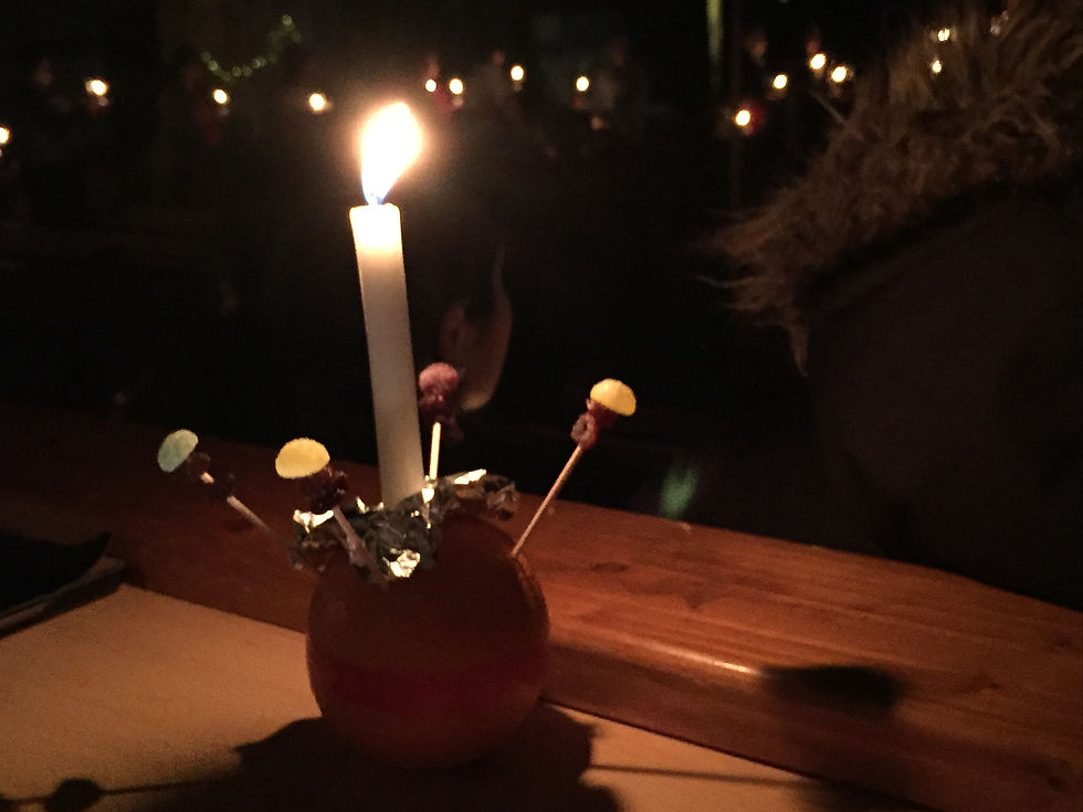 Messy Christingle