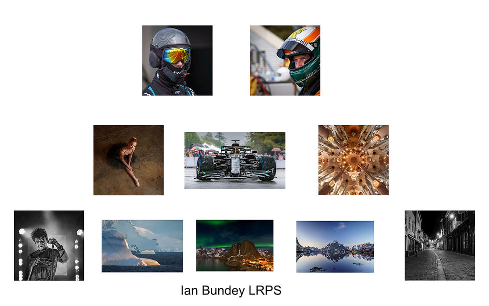 Ian's presentation panel