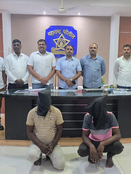 गांजा तस्कराविरुद्ध स्थानिक गुन्हे शाखेची धडक कारवाई;
120 किलो गांजासह 80 लाखांचा मुद्देमाल जप्त, दोन आरोपी अटक