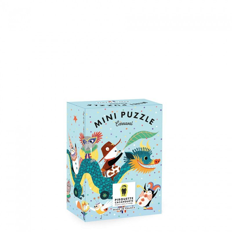 Mini Puzzle Carnaval - 20 Pces