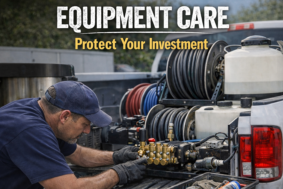 Equipment Care: The Small Habits That Protect Your Investment