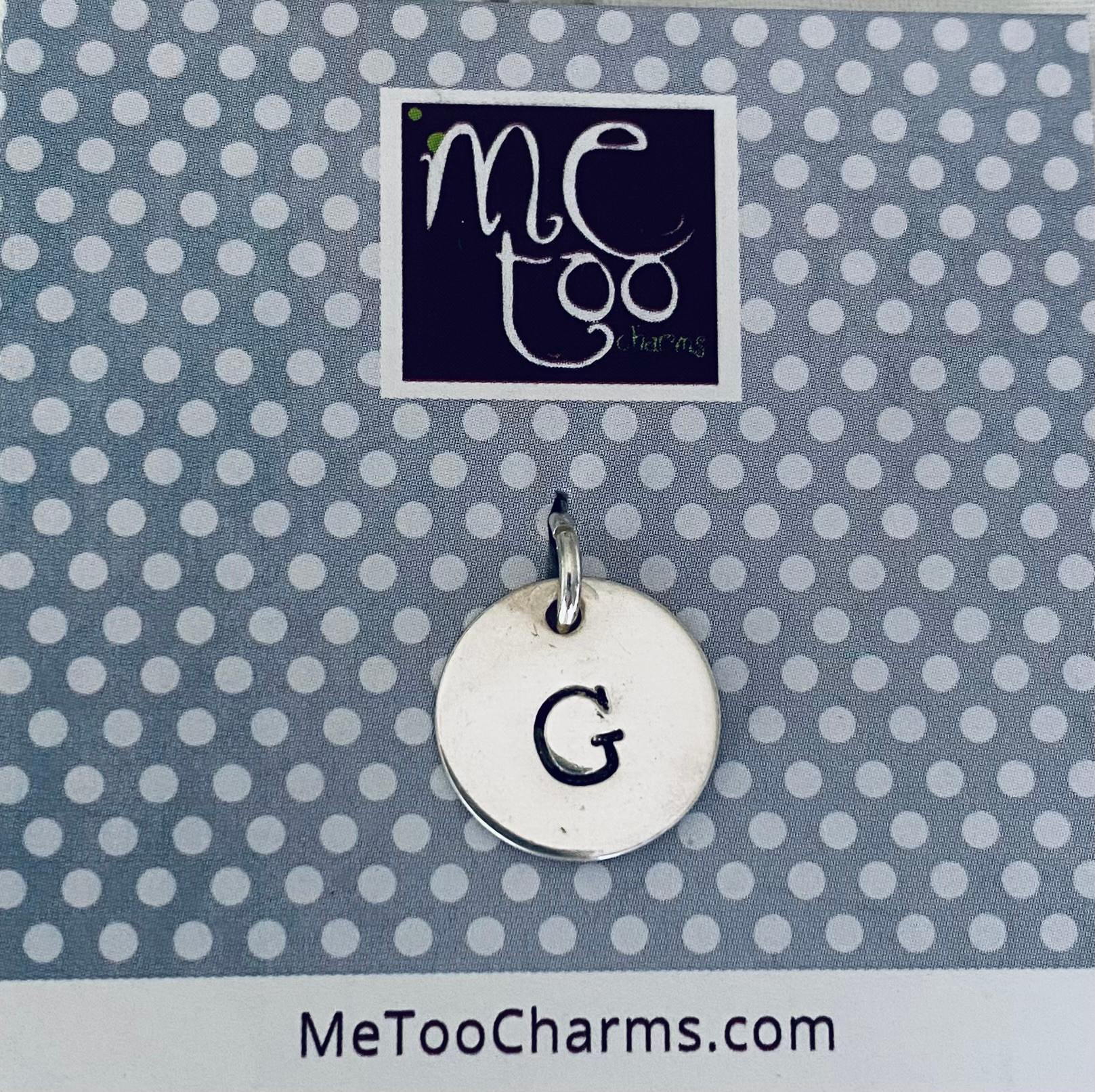 Letter G - Hand Stamped Letter