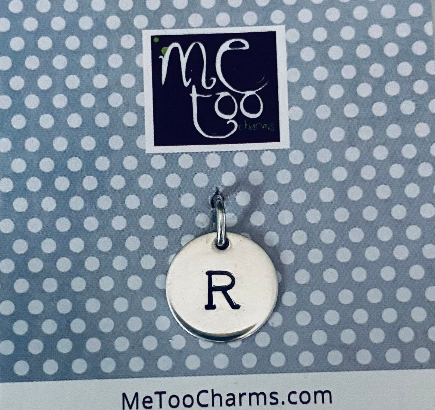 Letter R - Hand Stamped Letter