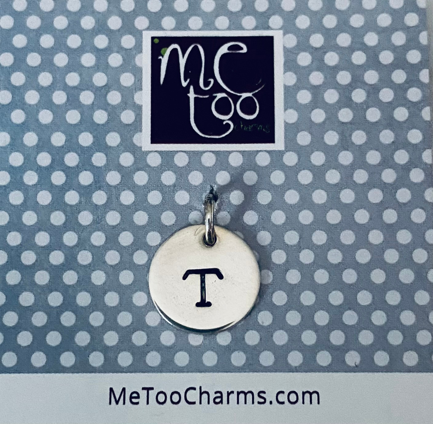 Letter T - Hand Stamped Letter