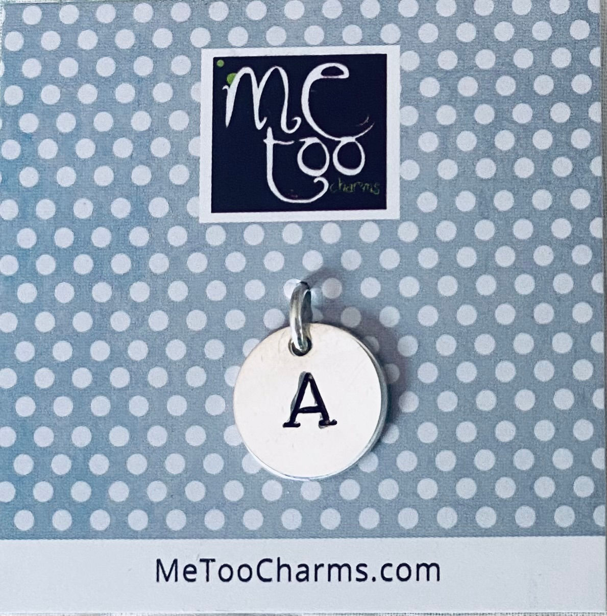 Letter A - Hand Stamped Letter