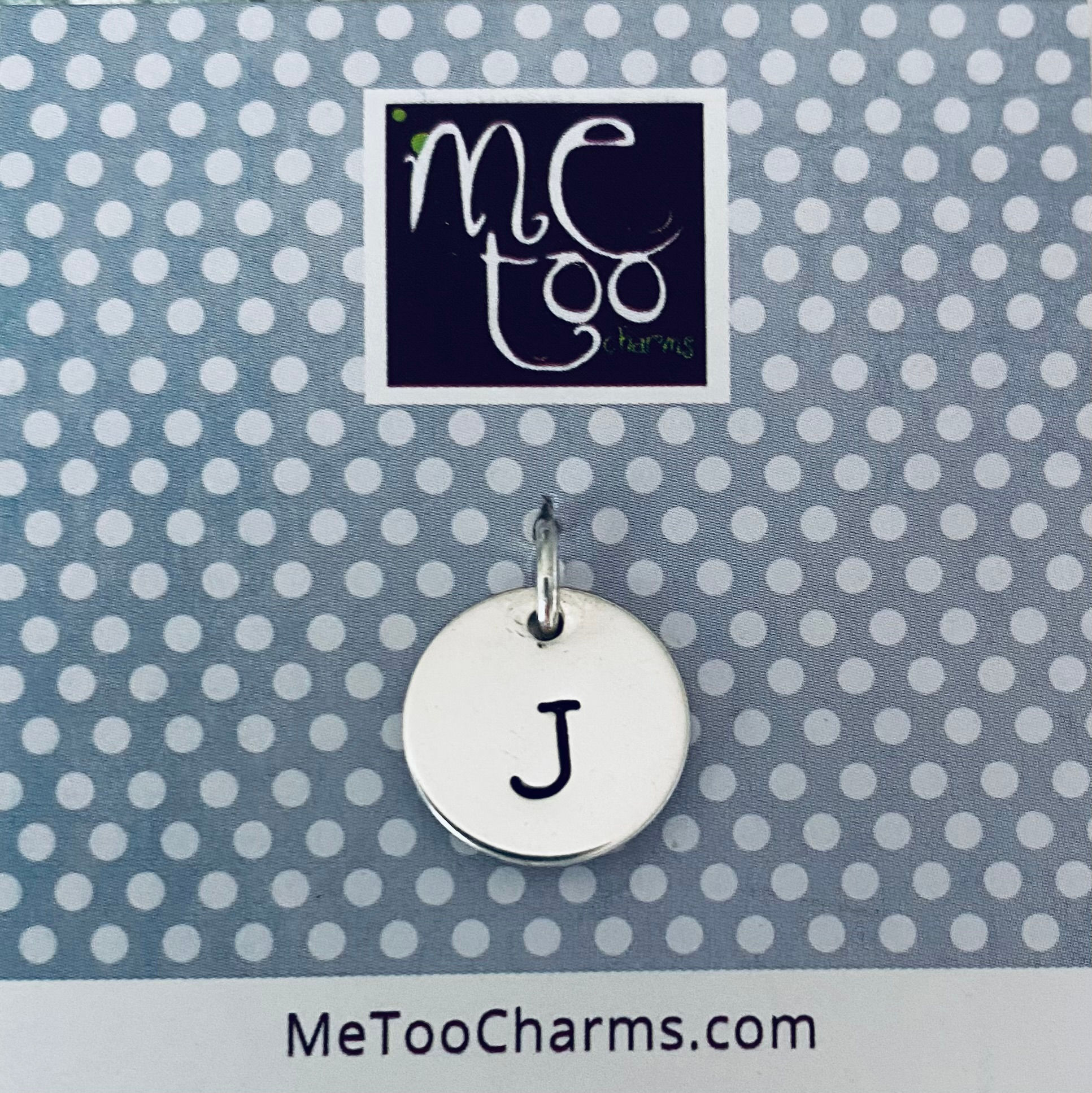 Letter J - Hand Stamped Letter