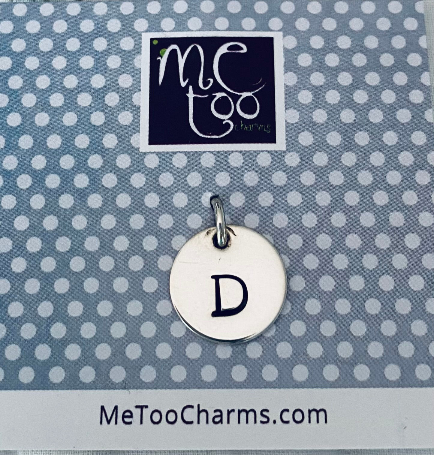 Letter D - Hand Stamped Letter