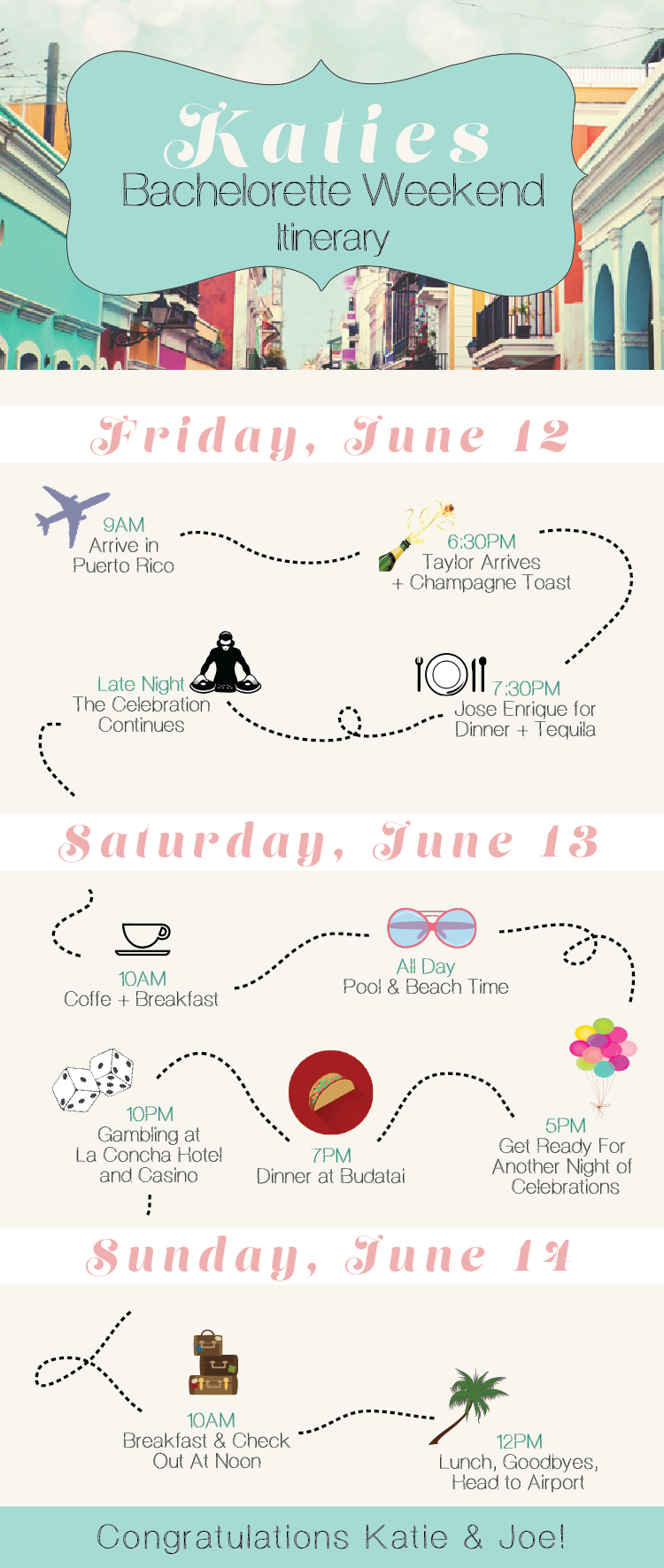 Weekend Agenda