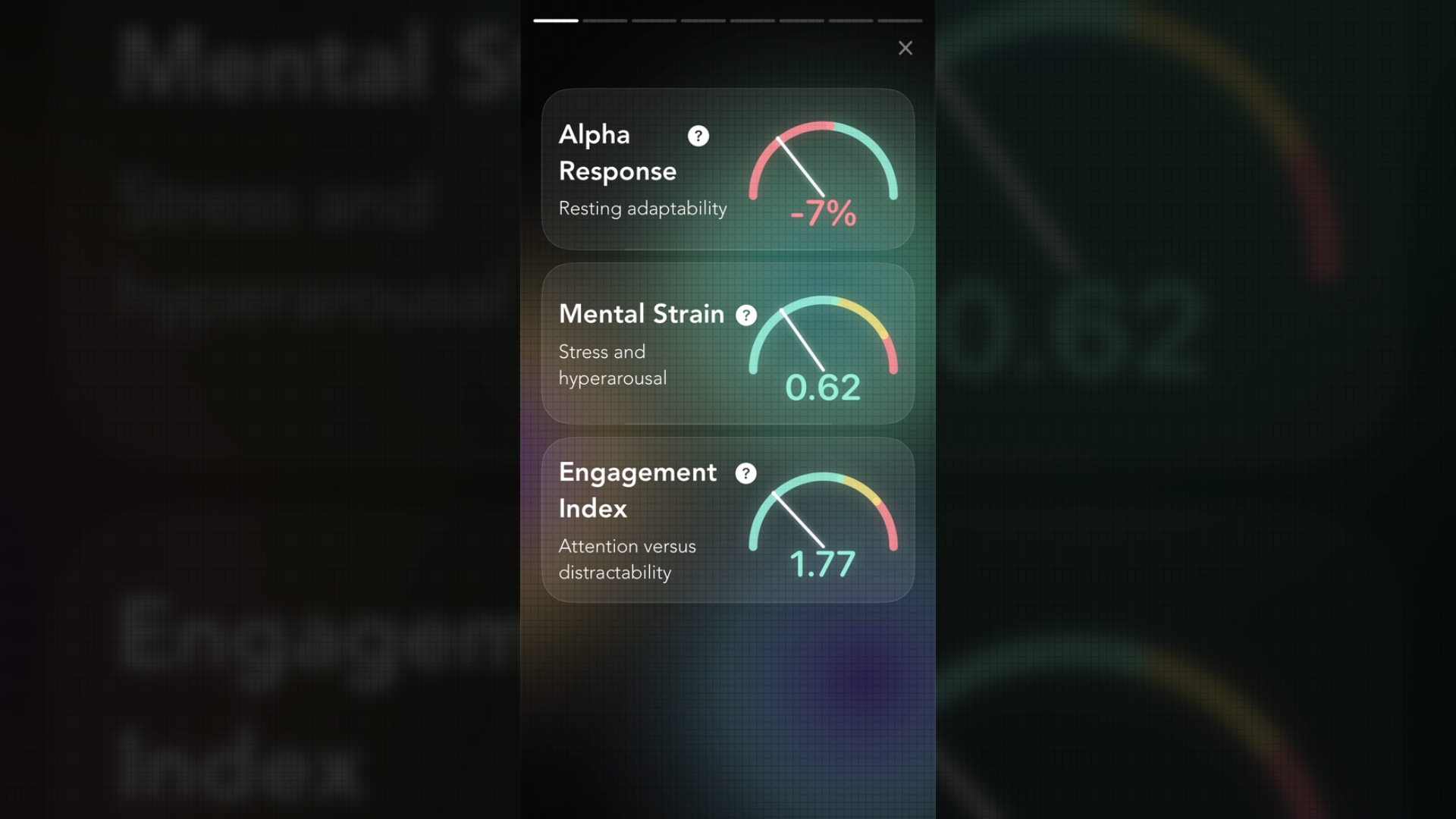 Myndlift’s brain snapshot feature. In the video, I explain these as short EEG-based scans you can do in the app to get a quick visual summary of your brain activity, without feeling like you are staring at raw brain data and trying to decode it yourself.