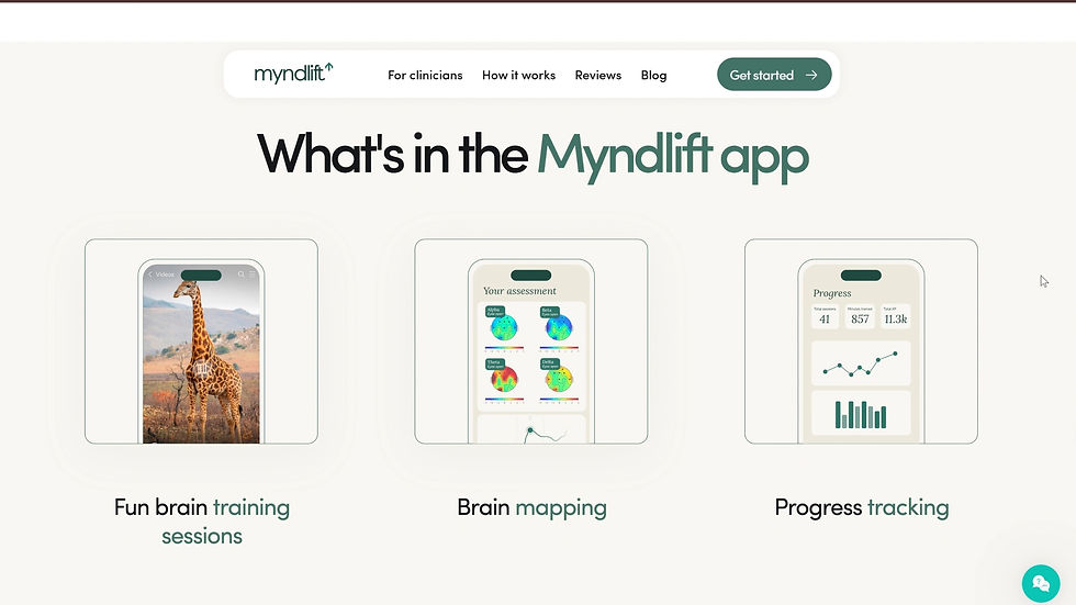 Myndlift app and exclusive discount code