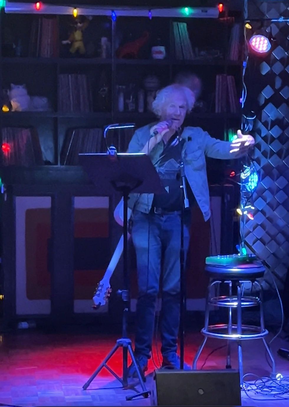 And Then There Was Kenny









Every open mic seems to have personalities who become part of the culture.

At Linger Longer, we were told we needed to stick around for Kenny.

Several regulars told us this.

So we did.