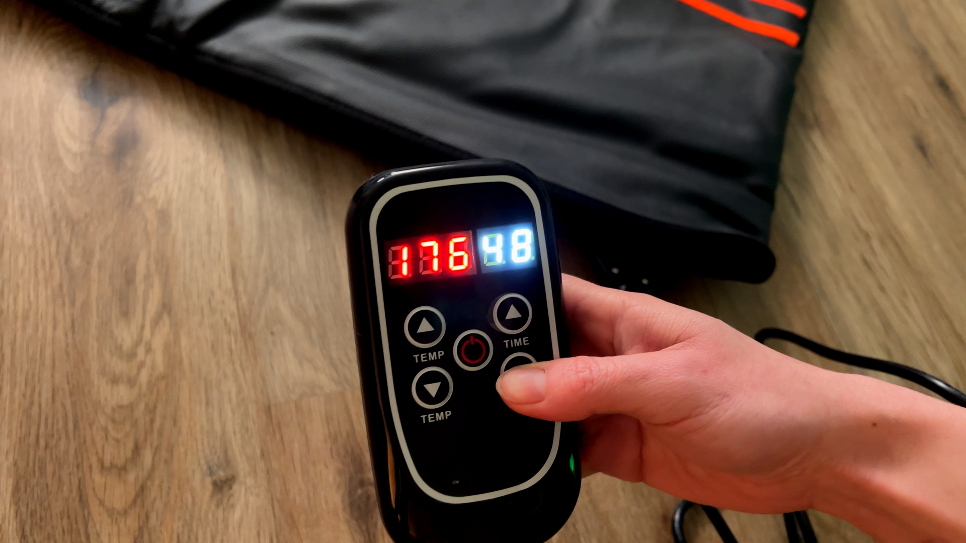 Sauna Blanket Heat Setting