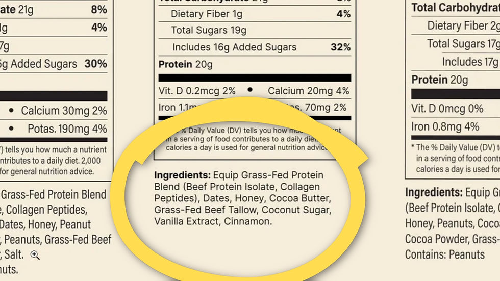 One thing I like about Equip Foods protein bars is the simple ingredient approach.
Many of the bars are marketed as gluten-free, dairy-free, soy-free, and whey-free. That is a big deal for people who are trying to avoid common allergens or ingredients that upset their digestion.