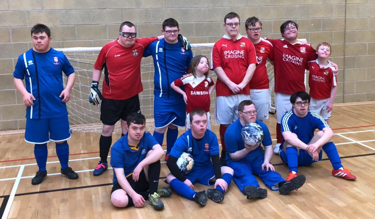 DS Active Lincoln City Foundation Down Syndrome Football