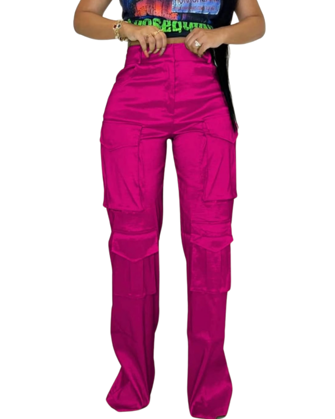 Albidalove Cargo Pants Stretch