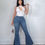 Thumbnail: Albidalove Flare Jeans High Weist