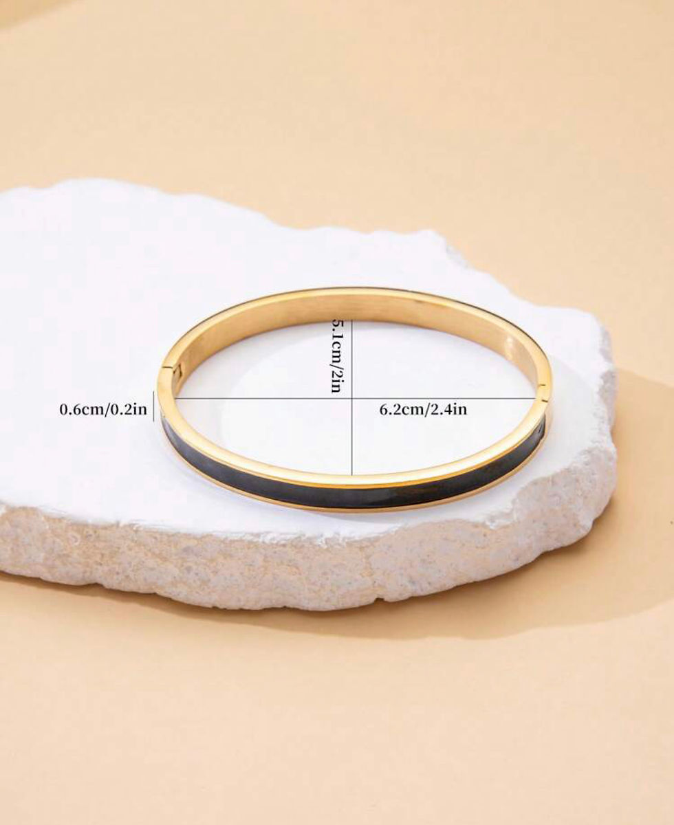 Thumbnail: Albidalove Two-tone stainless steel bracelet