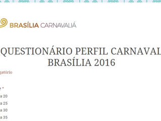Questionário Perfil Carnaval 2016