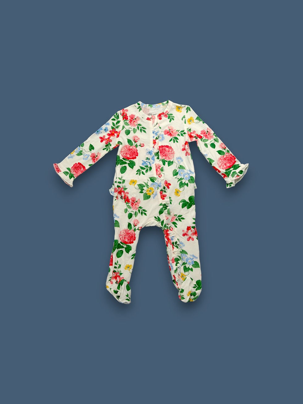 6M | Little Me | אוברול פרחוני