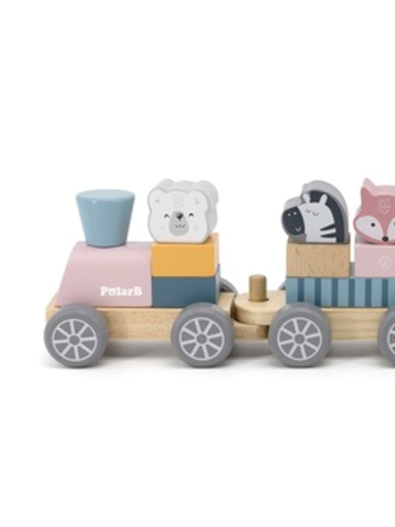 תמונה ממוזערת: 12M+ | Janod | רכבת עץ התאמת צורות