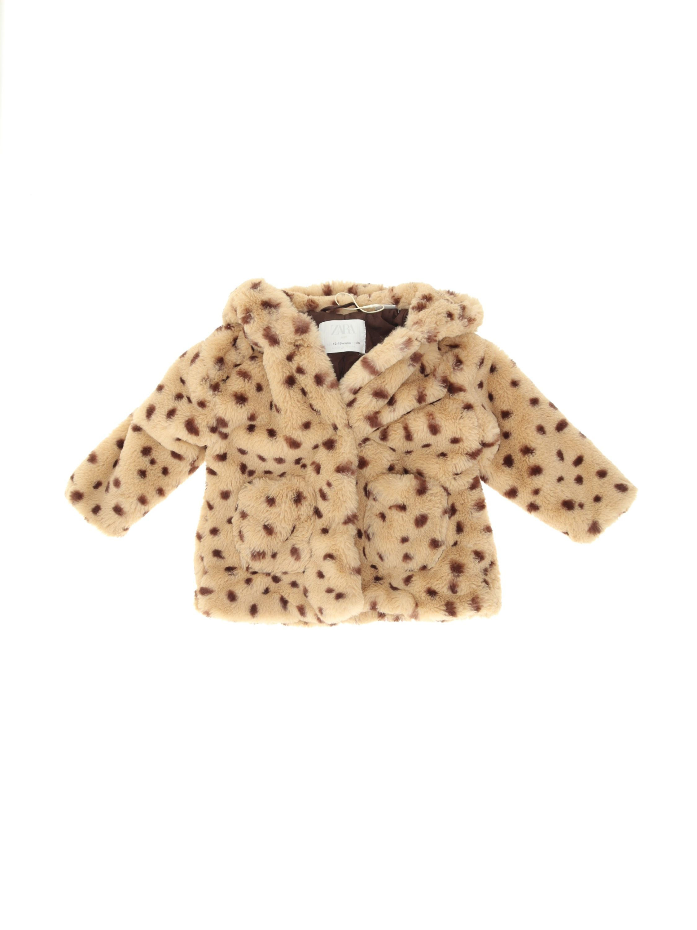 12-18M | ZARA | מעיל פרווה מנומר