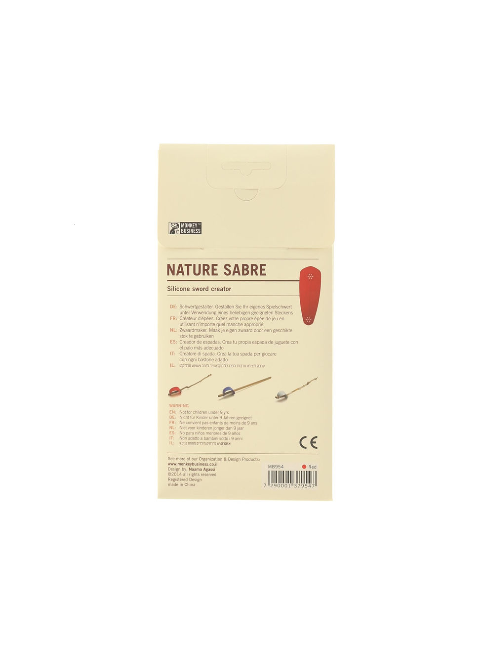 תמונה ממוזערת: One Size | Monkey Business | ידית סיליקון לחרב