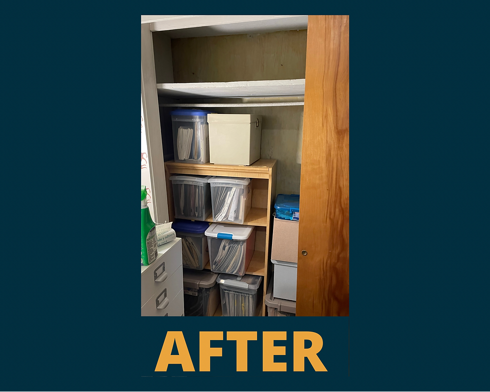 Office Closet- After