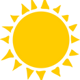 Sun icon