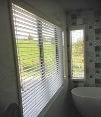 PVC Venetian blinds white in North Shore Auckland New Zealand