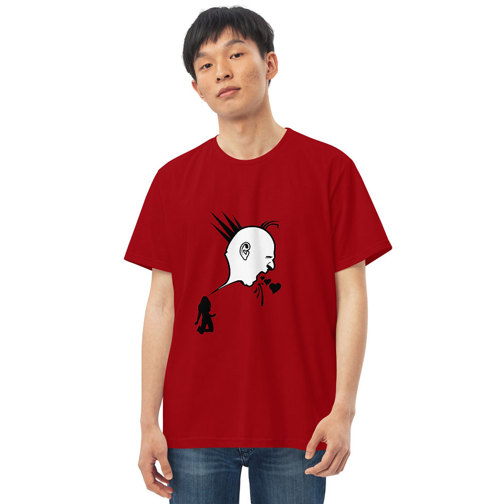 Miniatura: Men's fitted straight cut t-shirt