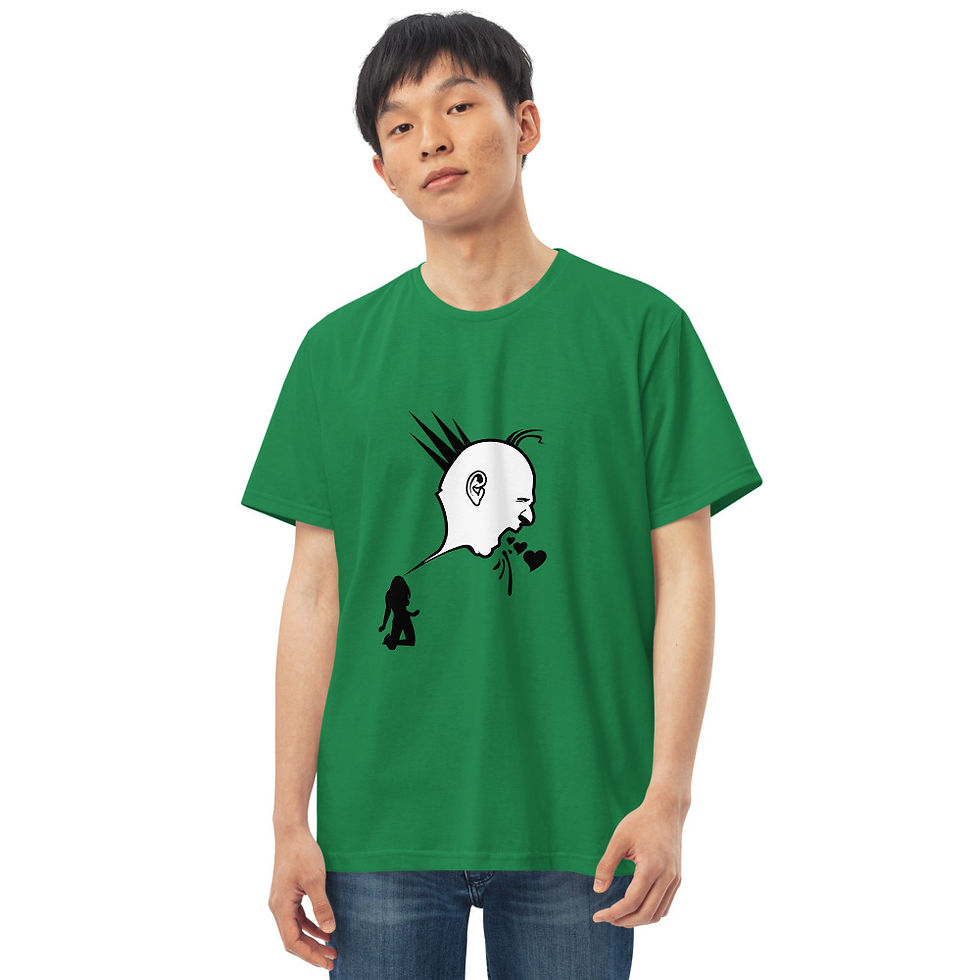 Miniatura: Men's fitted straight cut t-shirt