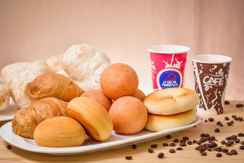 Arranged Food and Objects