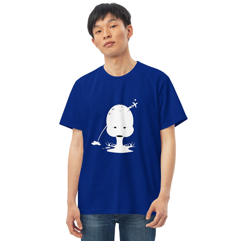 Miniatura: Men's fitted straight cut t-shirt