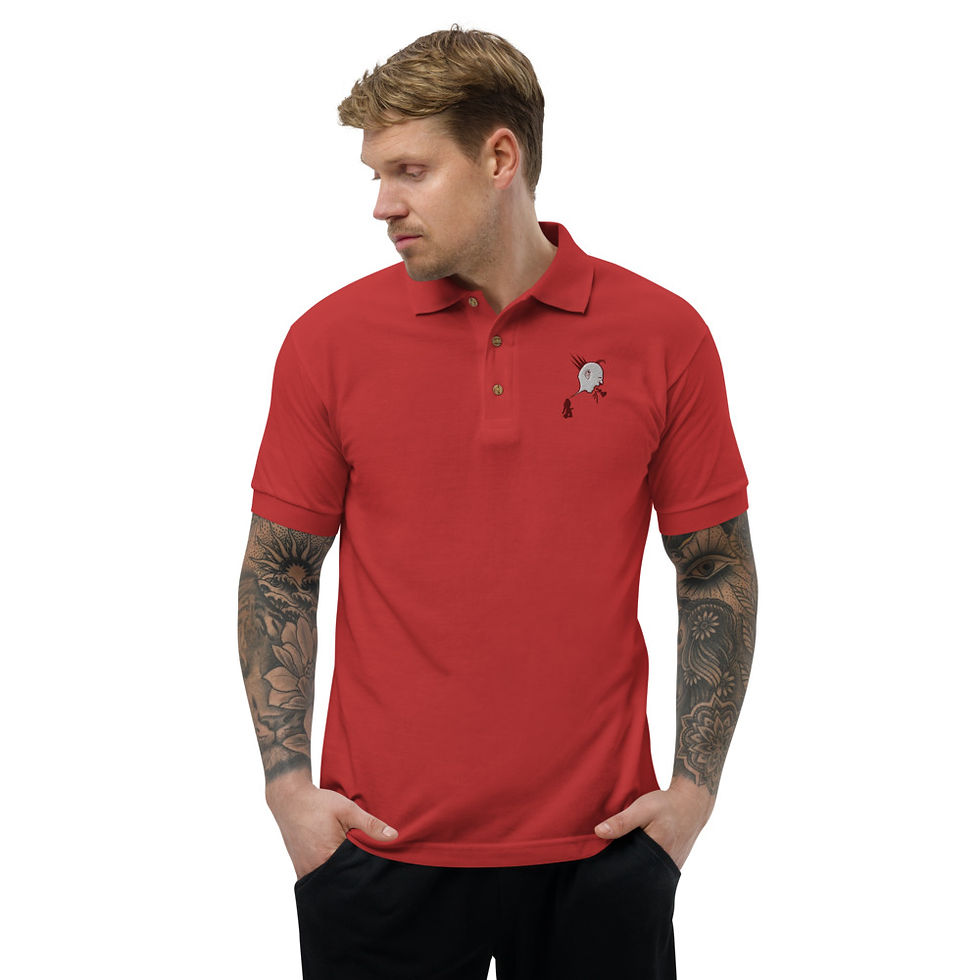 Miniatura: Embroidered Polo Shirt