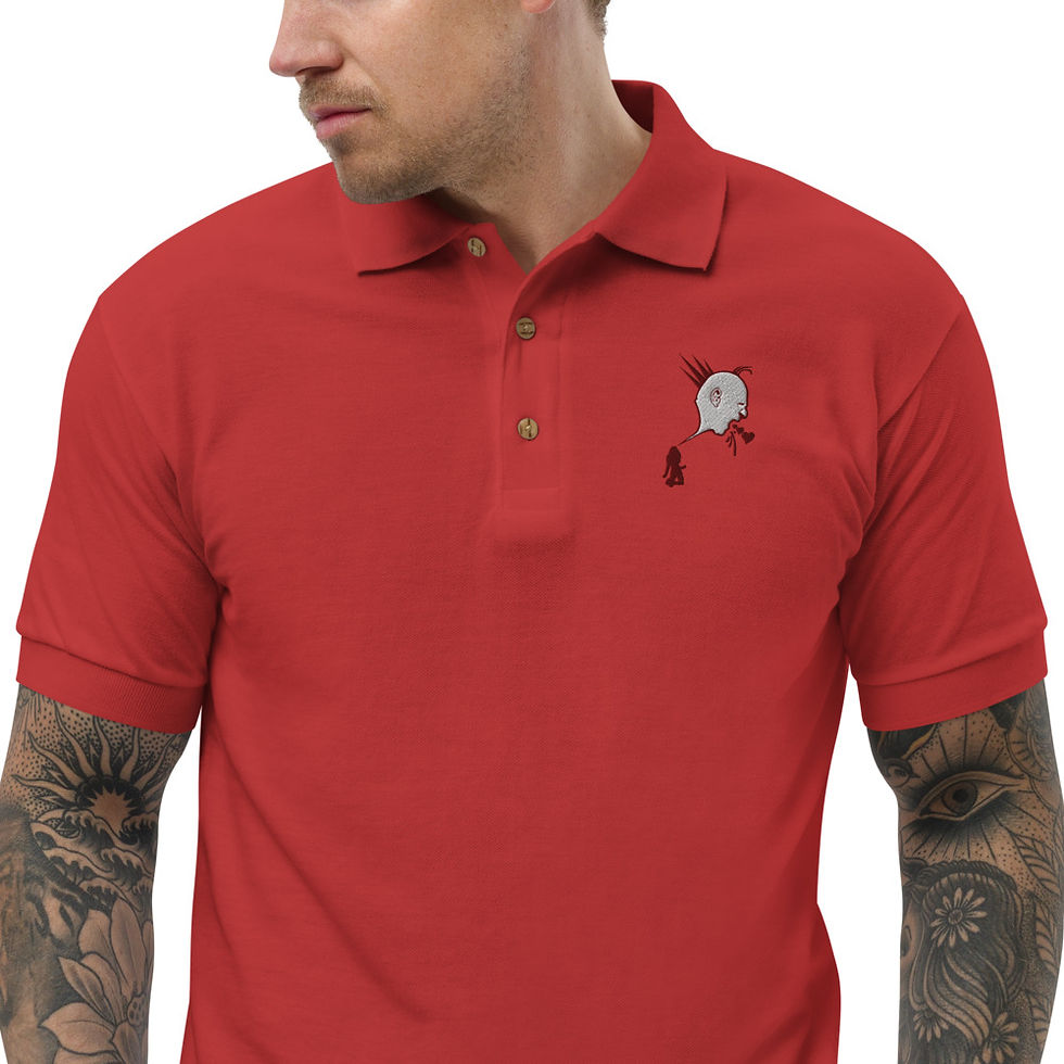 Miniatura: Embroidered Polo Shirt