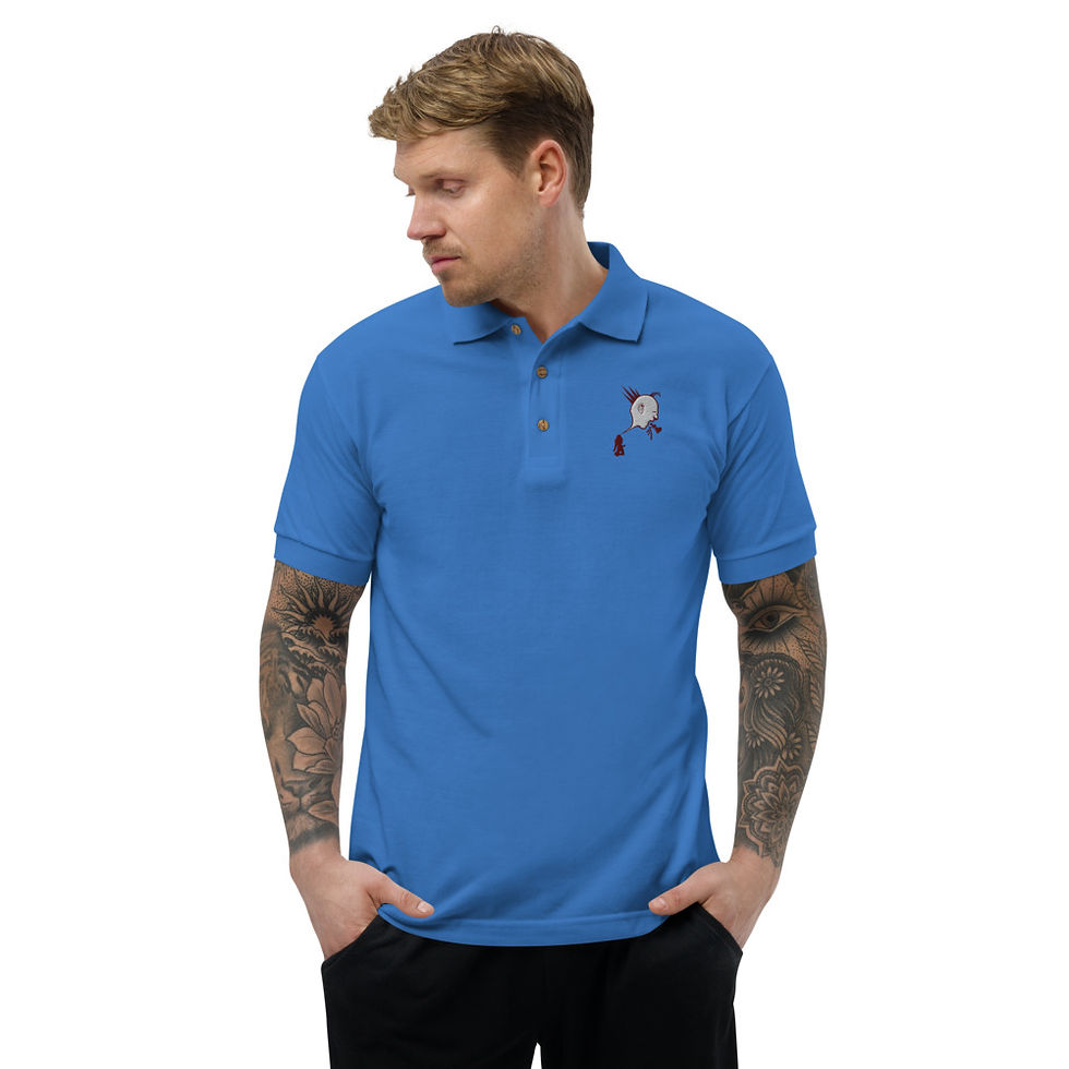 Miniatura: Embroidered Polo Shirt